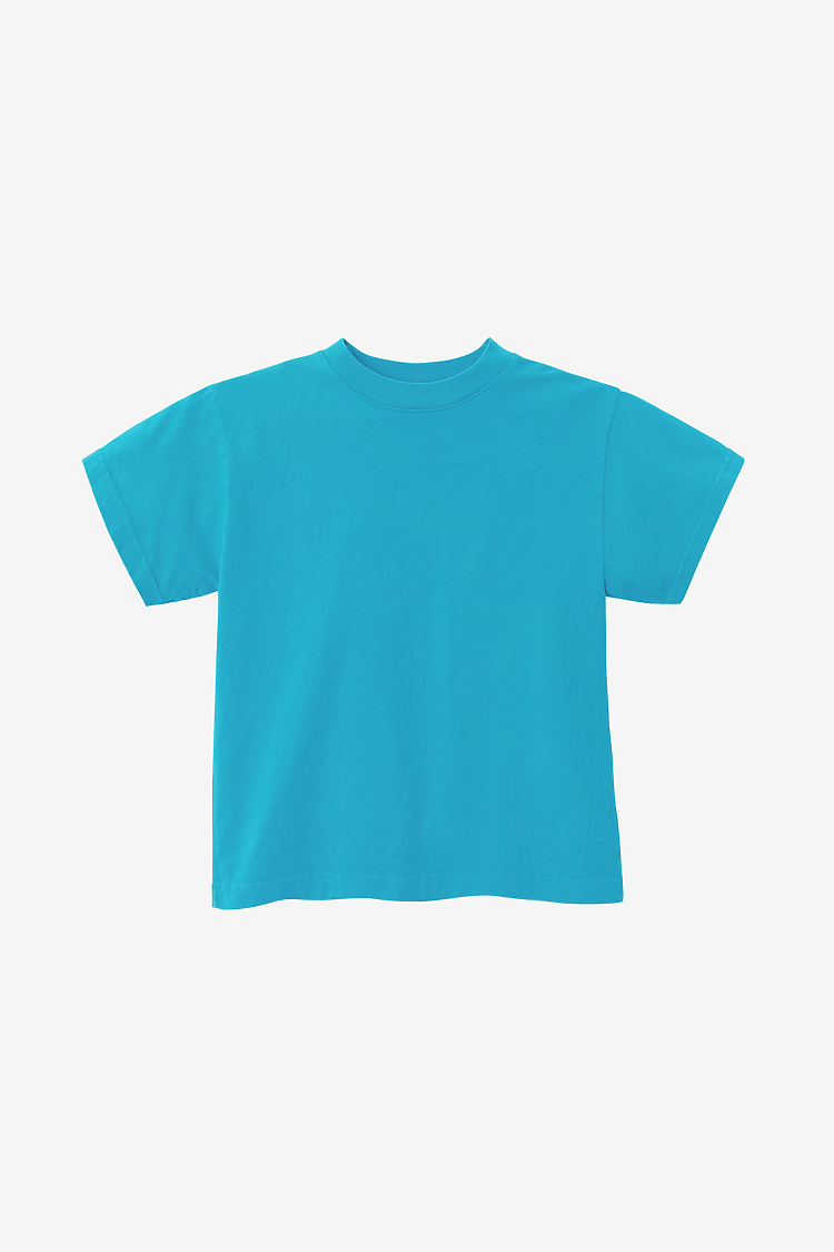 Kids S/S Grmnt Dye Tee DARK TEAL