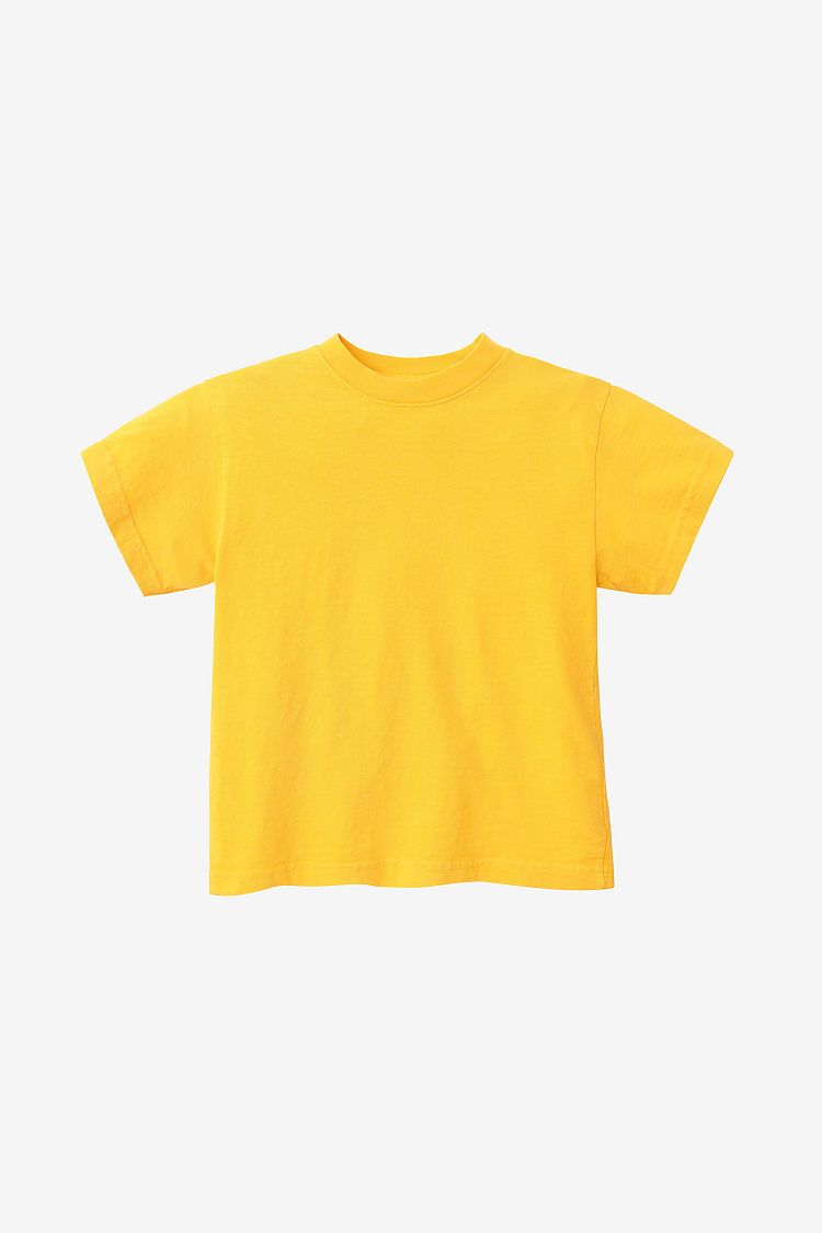 Kids S/S Grmnt Dye Tee Gold