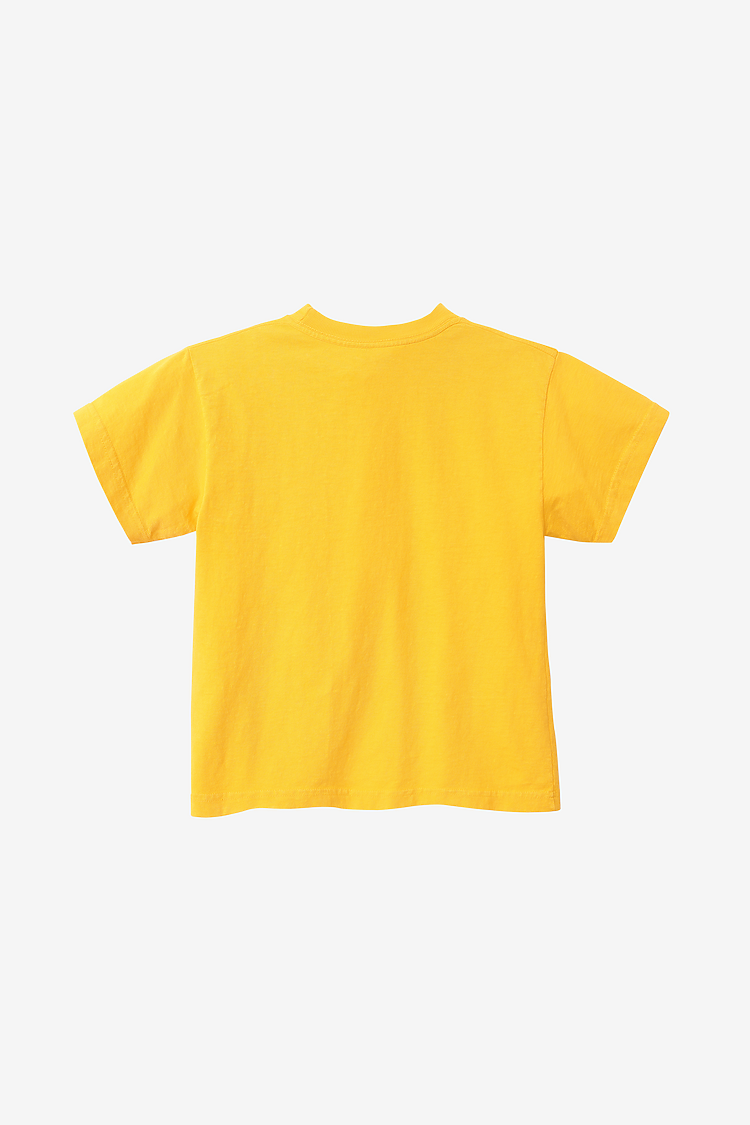 Kids S/S Grmnt Dye Tee Gold