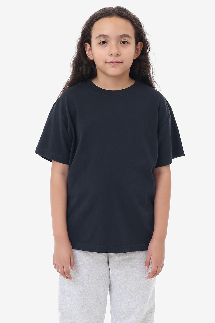 Kids S/S Grmnt Dye Tee OFF BLACK