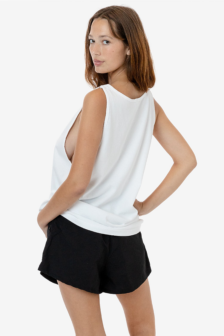 6.5 oz GD Basic Mens Tank WHITE