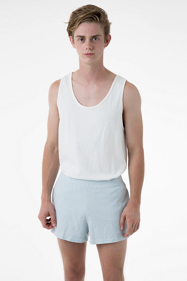 6.5 oz GD Basic Mens Tank WHITE