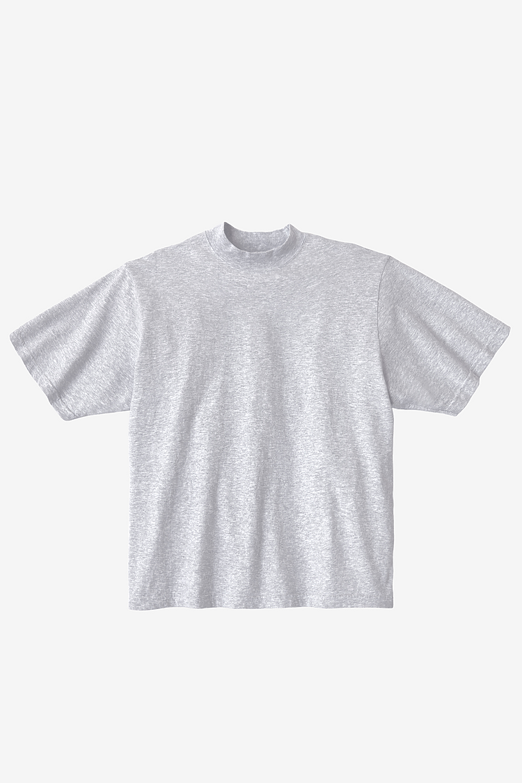 18/1 S/S Oversized Mock ASH SupportIMG6