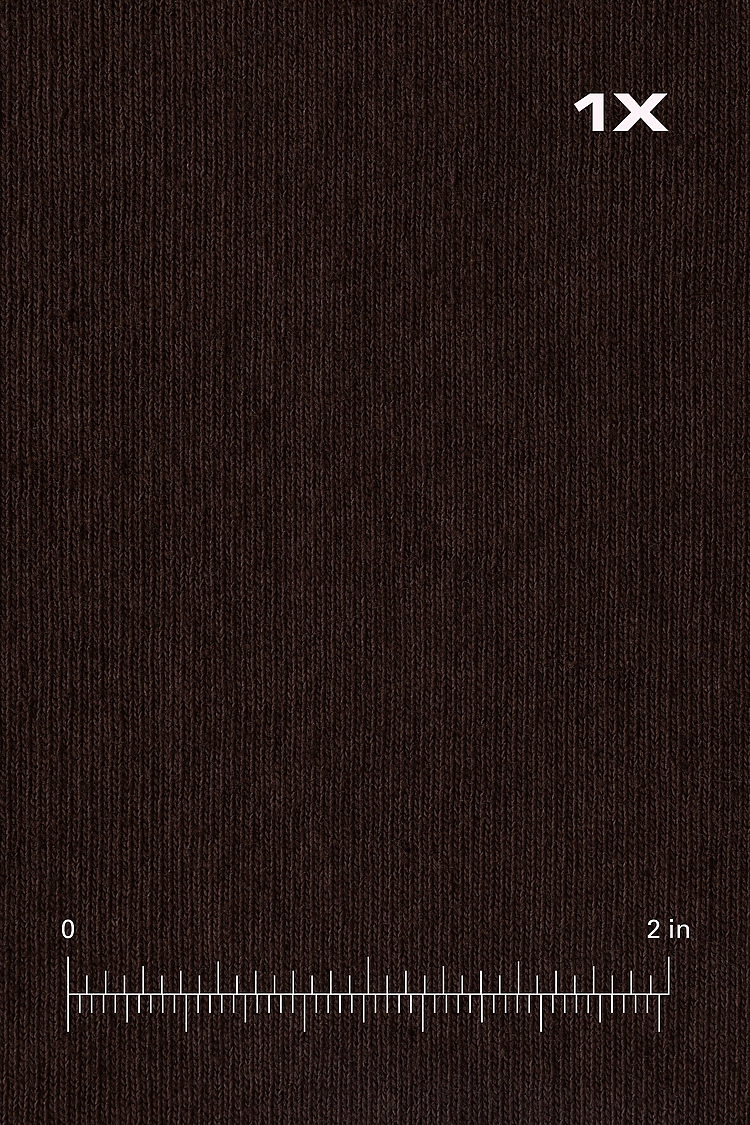 18/1 S/S Oversized Mock CHOCOLATE