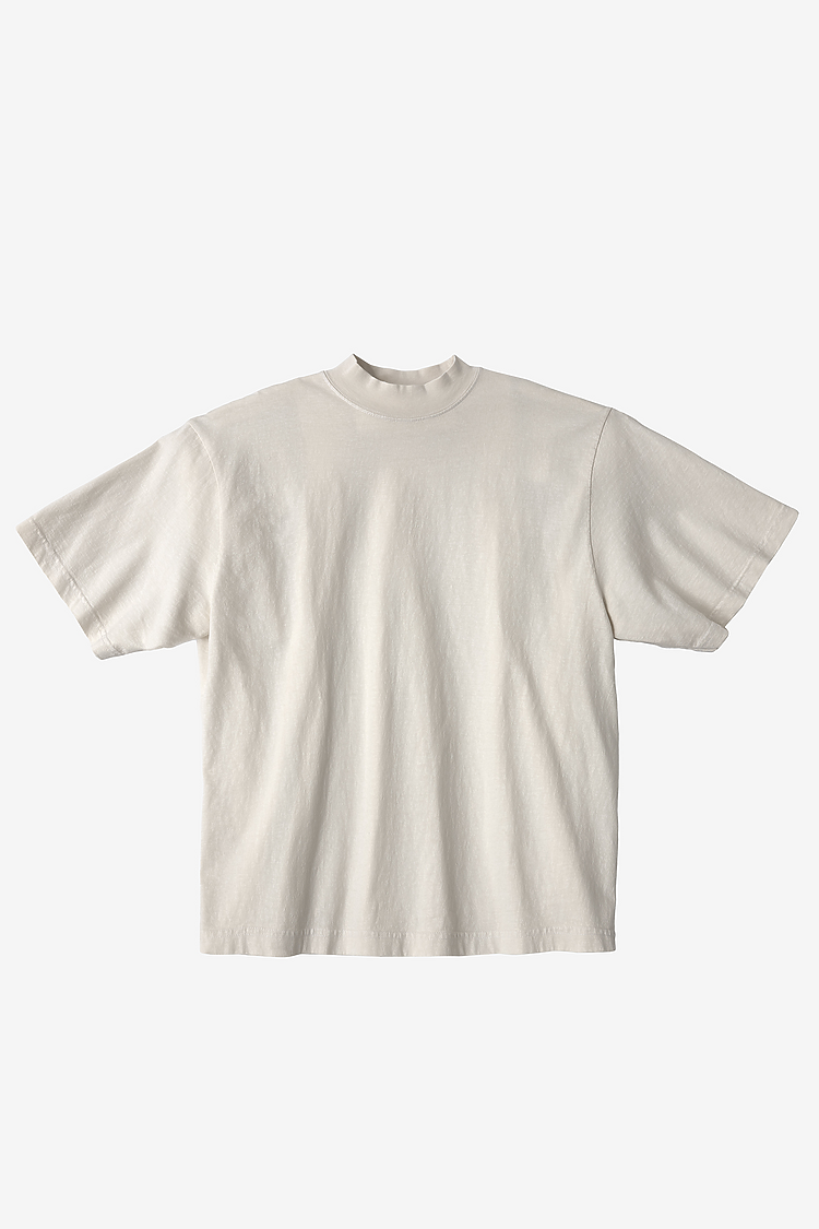 18/1 S/S Oversized Mock CREME