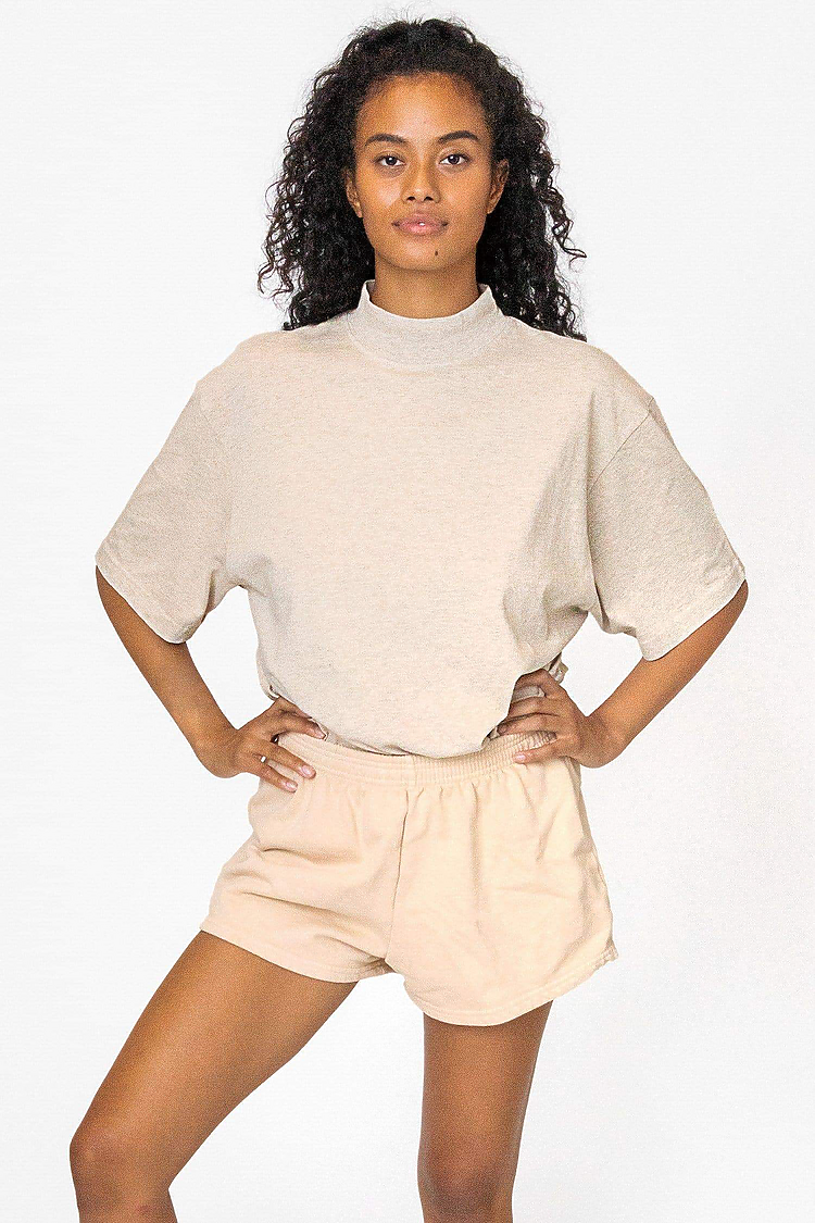 18/1 S/S Oversized Mock Oatmeal