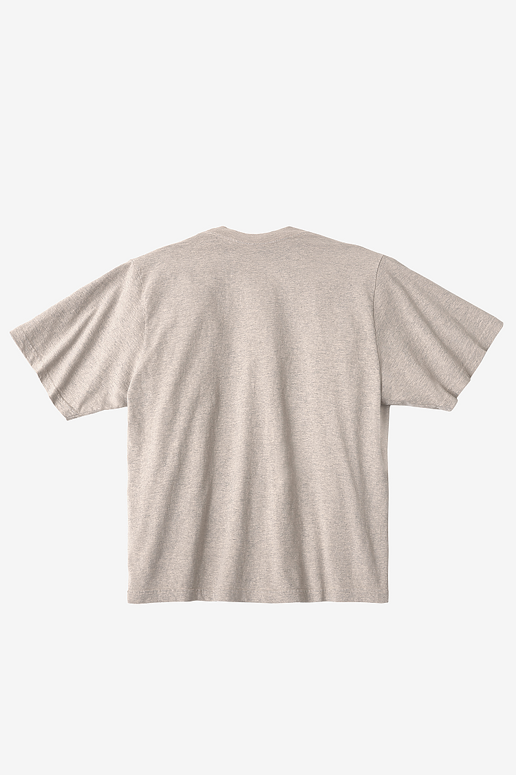 18/1 S/S Oversized Mock Oatmeal