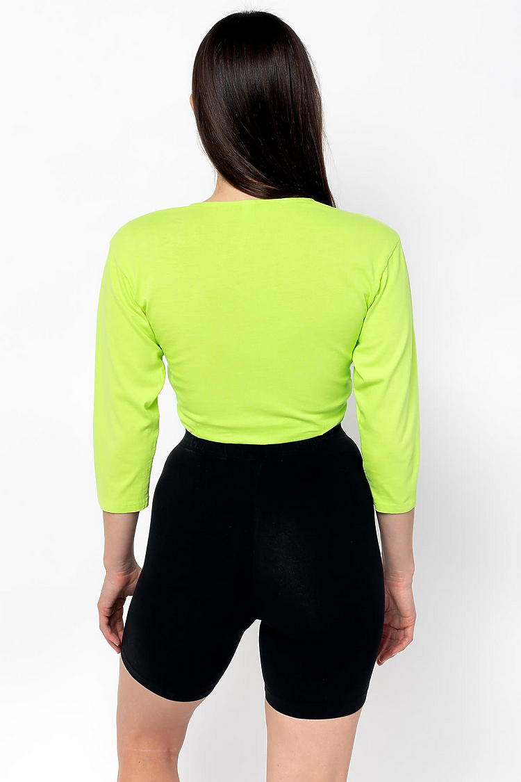 Le Weekend Tie Top Citron