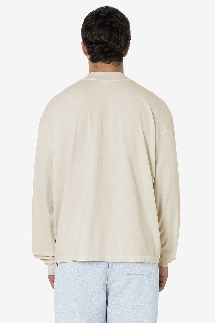 18/1 L/S OVERSIZED MOCK CREME