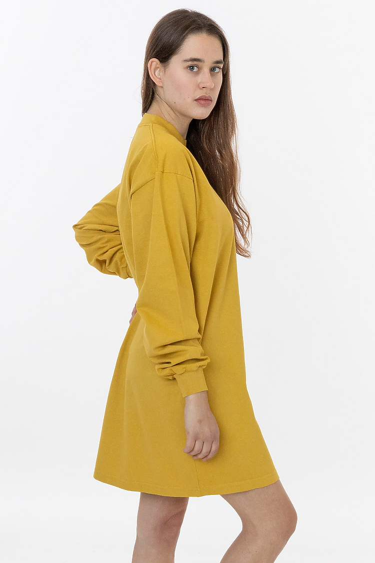 L/S Mock Neck Dress DIJON