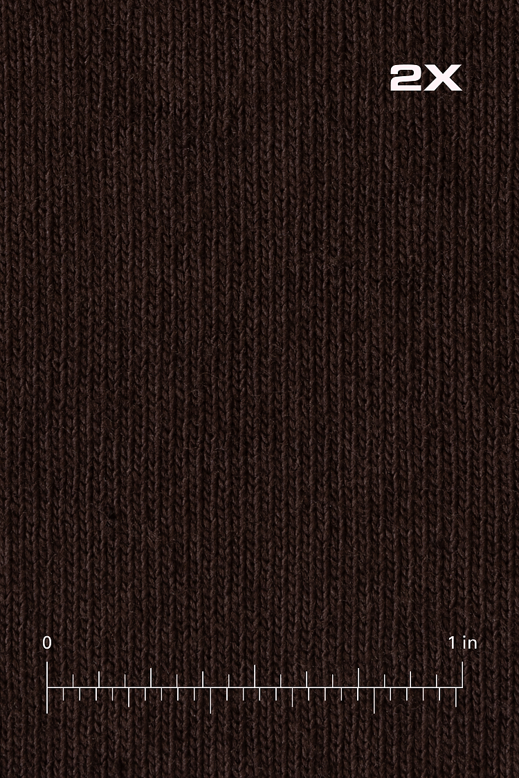 18/1 Polo Long Sleeve CHOCOLATE