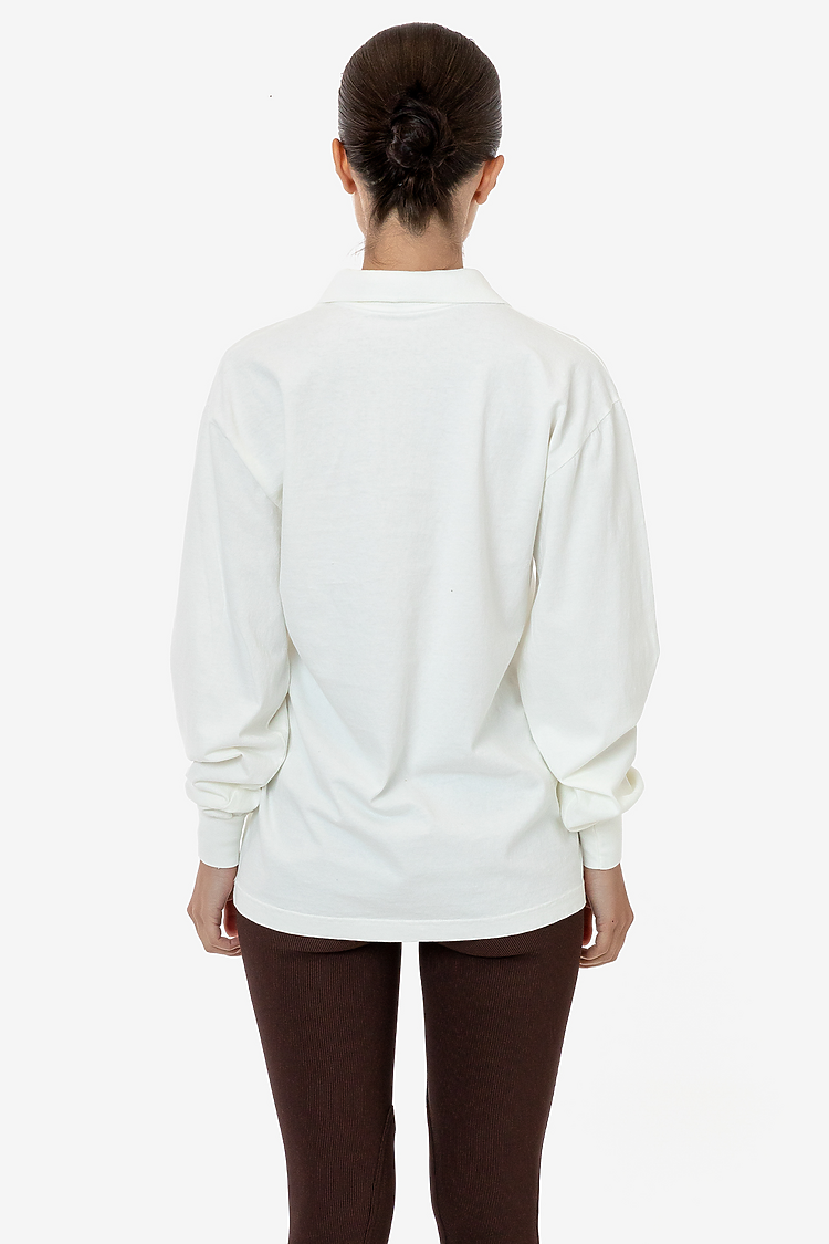 18/1 Polo Long Sleeve OFF WHITE