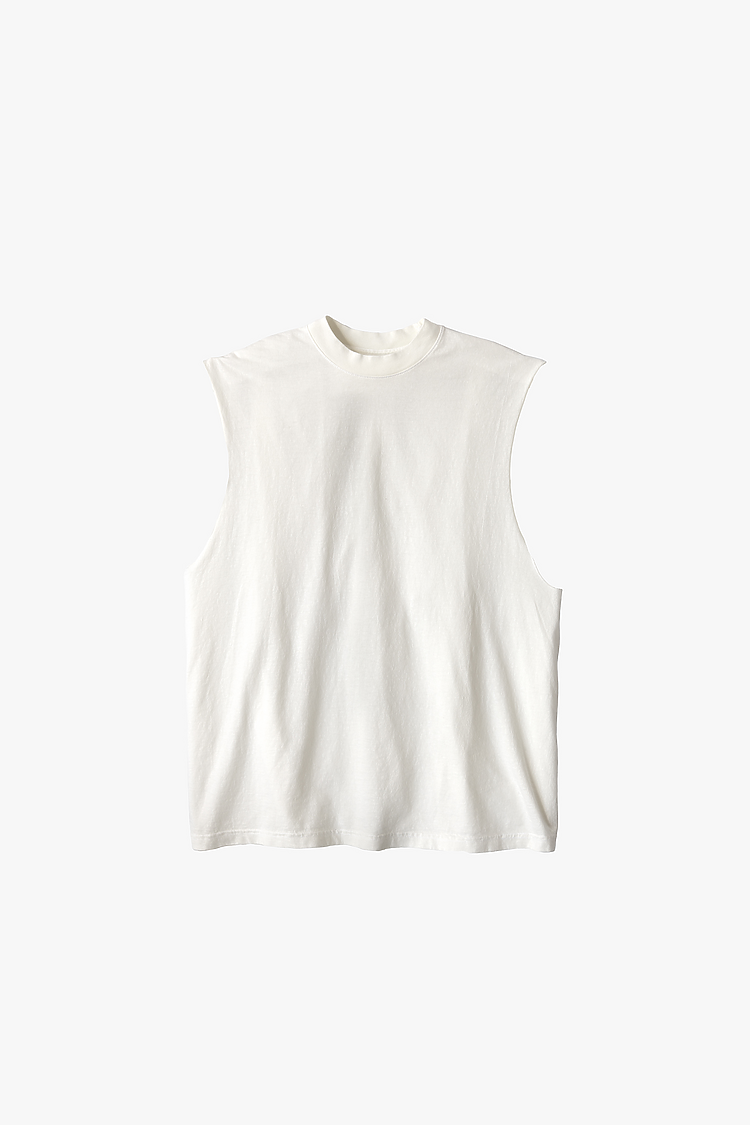 Sleeveless Tee 6.5oz OFF WHITE