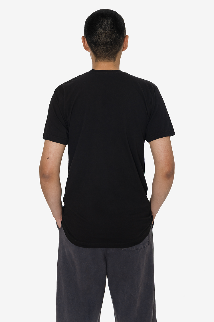 S/S Fine Jersey Crew 4.3 oz Black