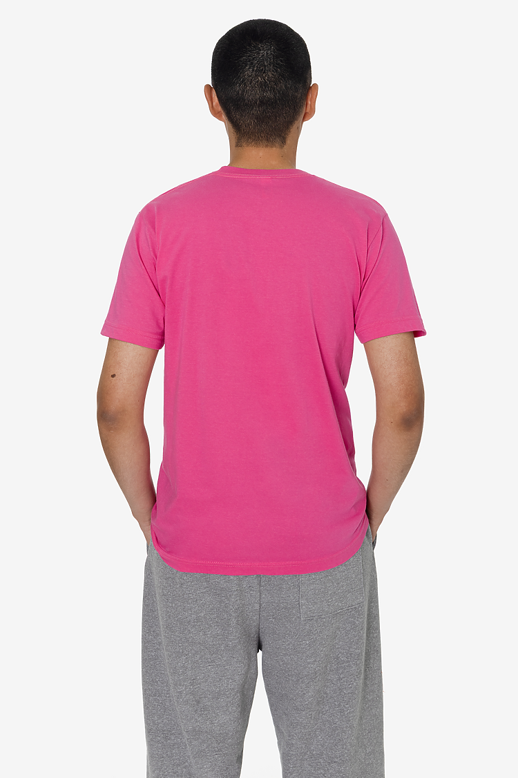 S/S Fine Jersey Crew 4.3 oz FUCHSIA