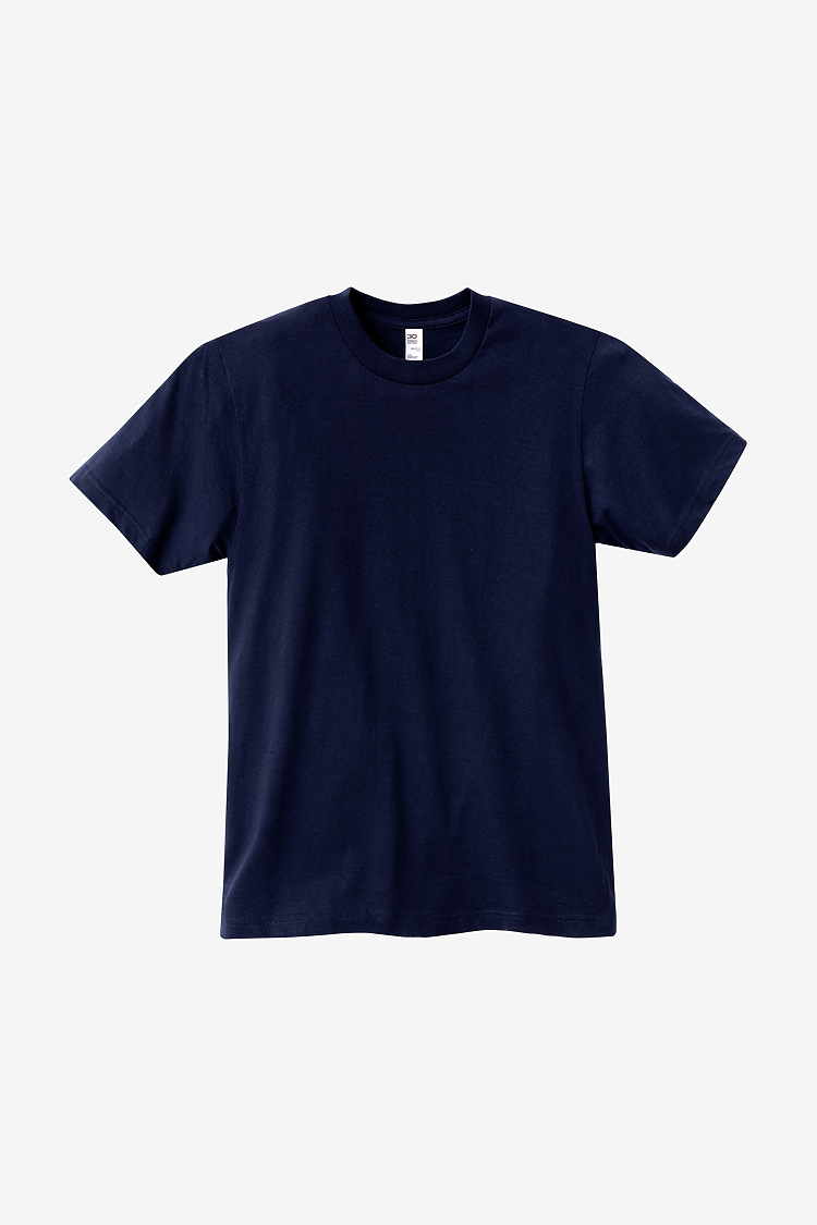 S/S Fine Jersey Crew 4.3 oz NAVY