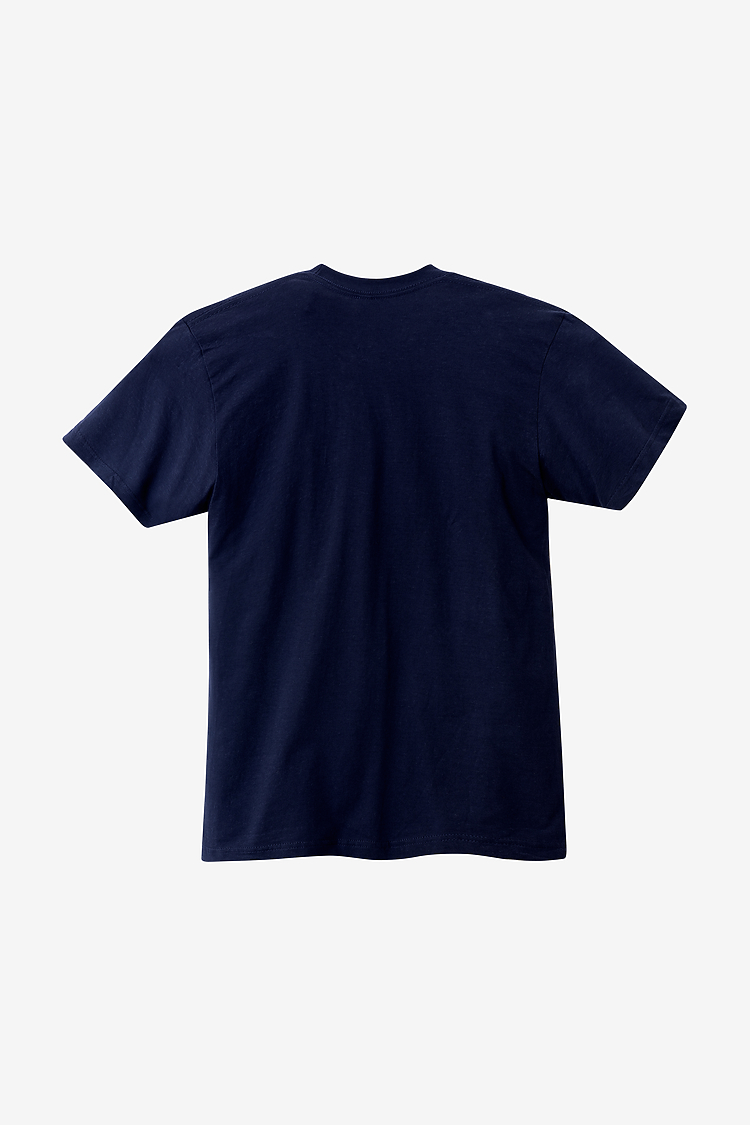S/S Fine Jersey Crew 4.3 oz NAVY