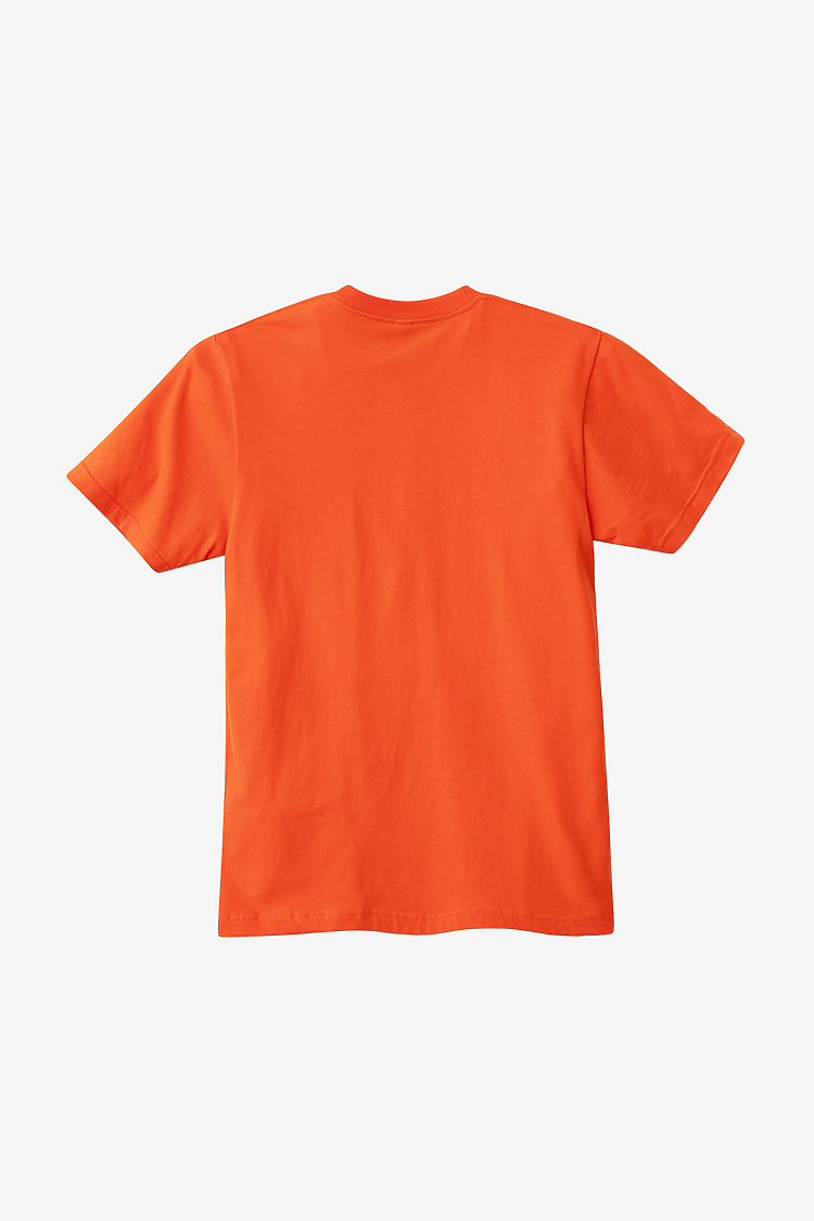 S/S Fine Jersey Crew 4.3 oz ORANGE