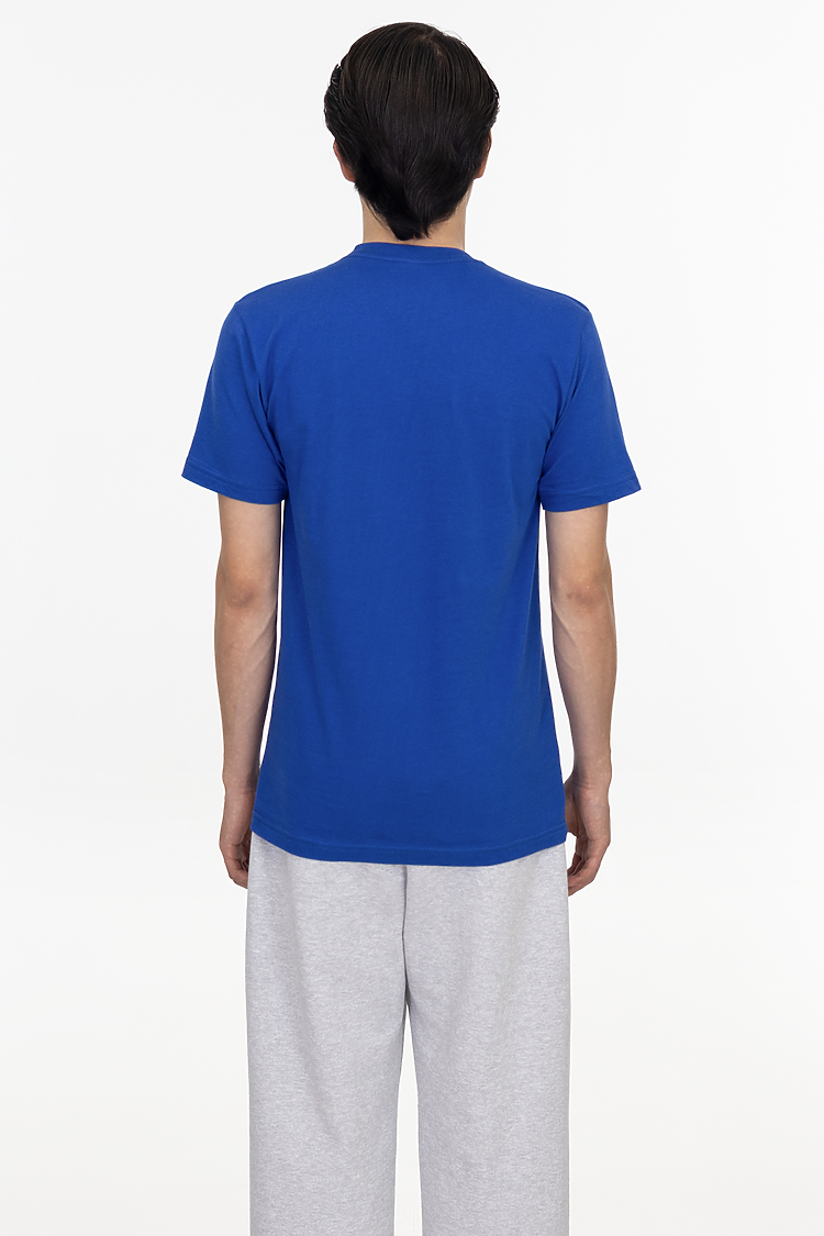 S/S Fine Jersey Crew 4.3 oz ROYAL
