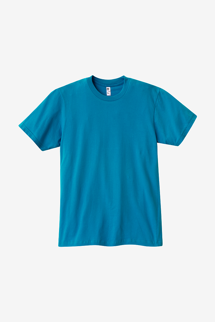 S/S Fine Jersey Crew 4.3 oz TEAL