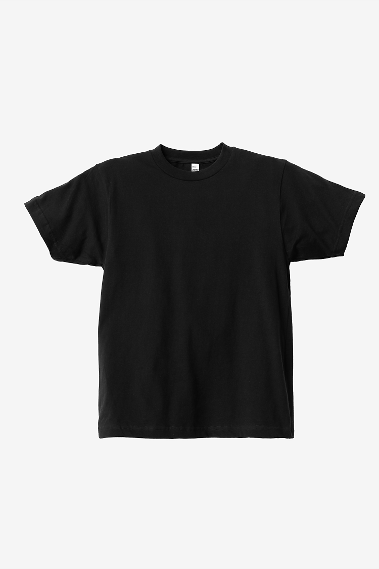 S/S Crew Neck 6.0 oz Heavy Black