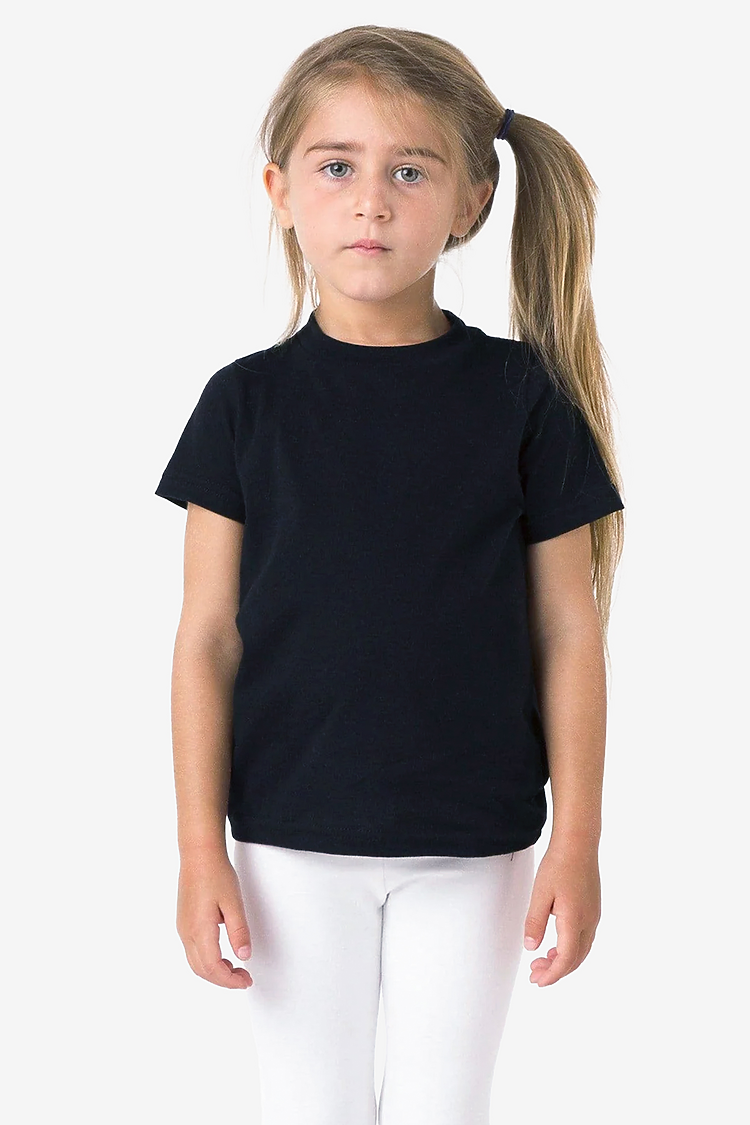 Youth S/S Fine Jersey Tee Black