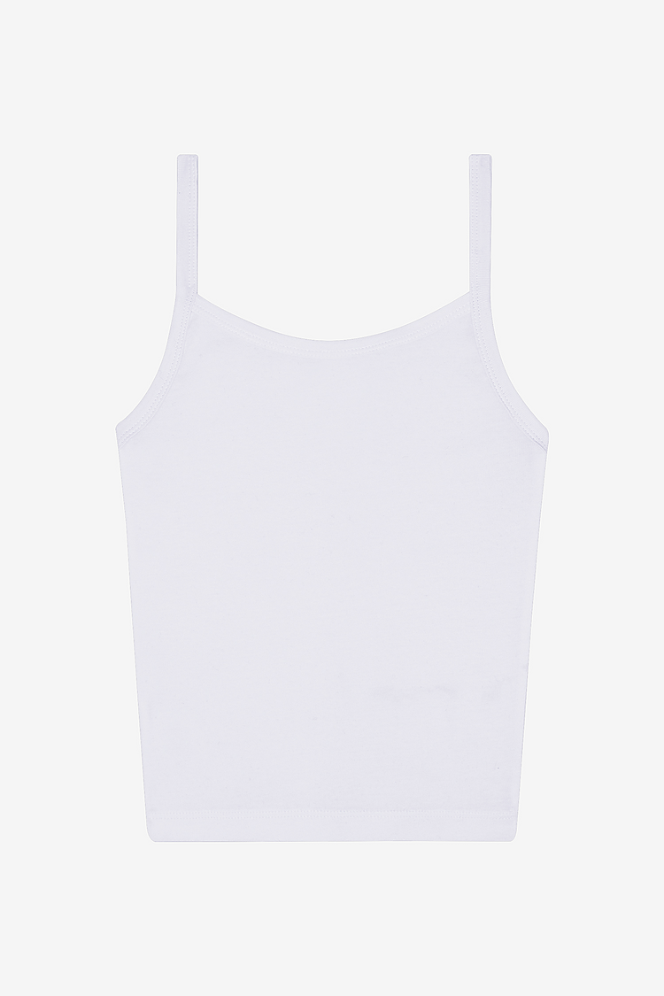 Baby Rib Spaghetti Tank Taro