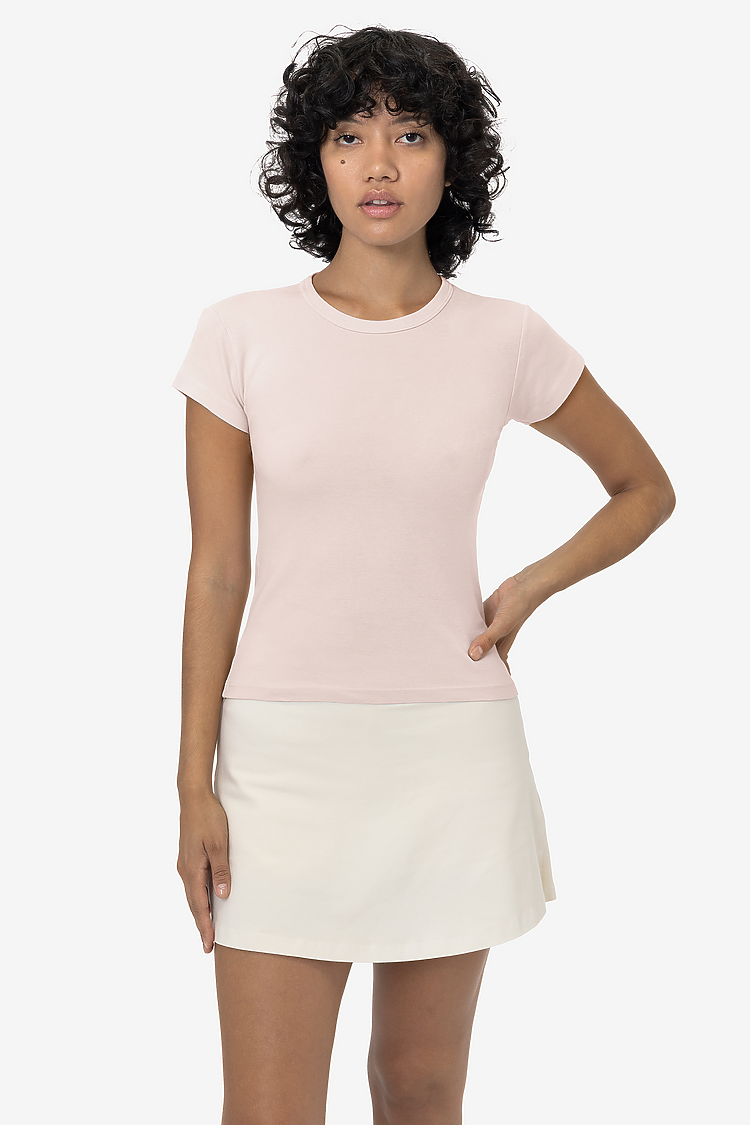 GD Cap Sleeve Baby Tee SEASHELL PINK