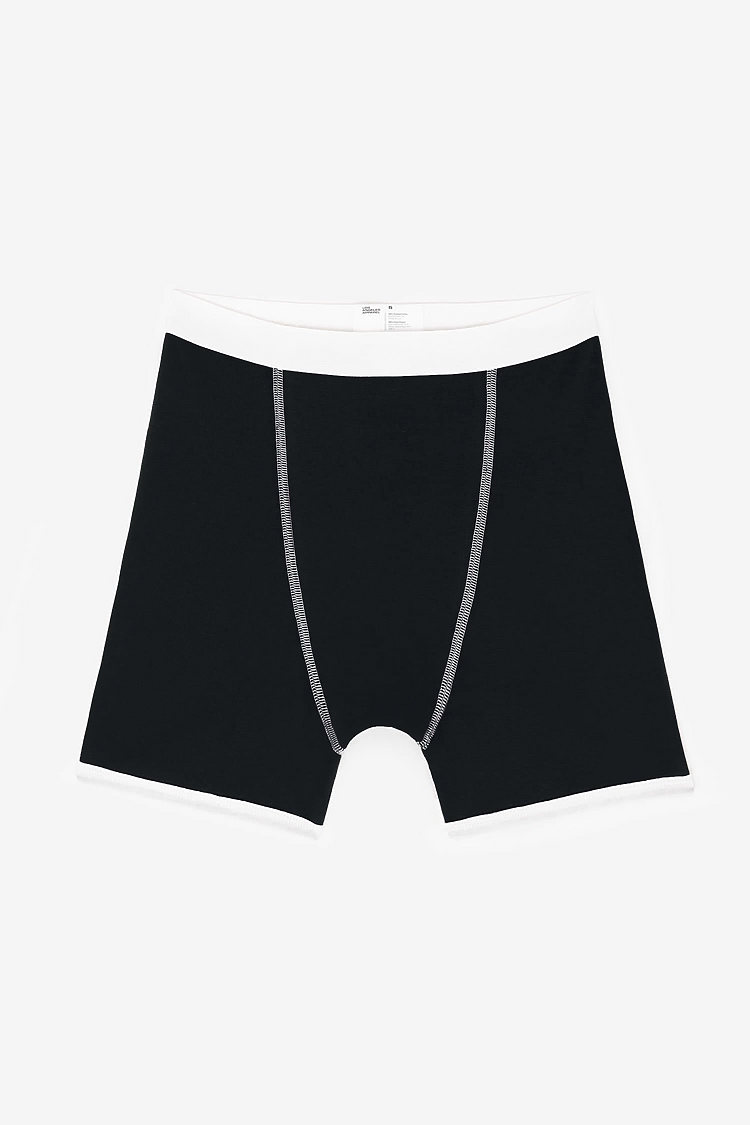 Baby Rib Boxer Brief Black