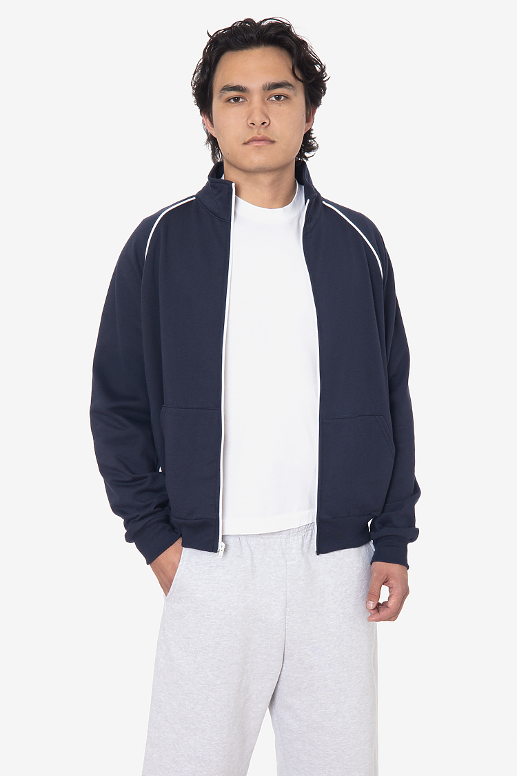California Fleece Track Jacket Navy