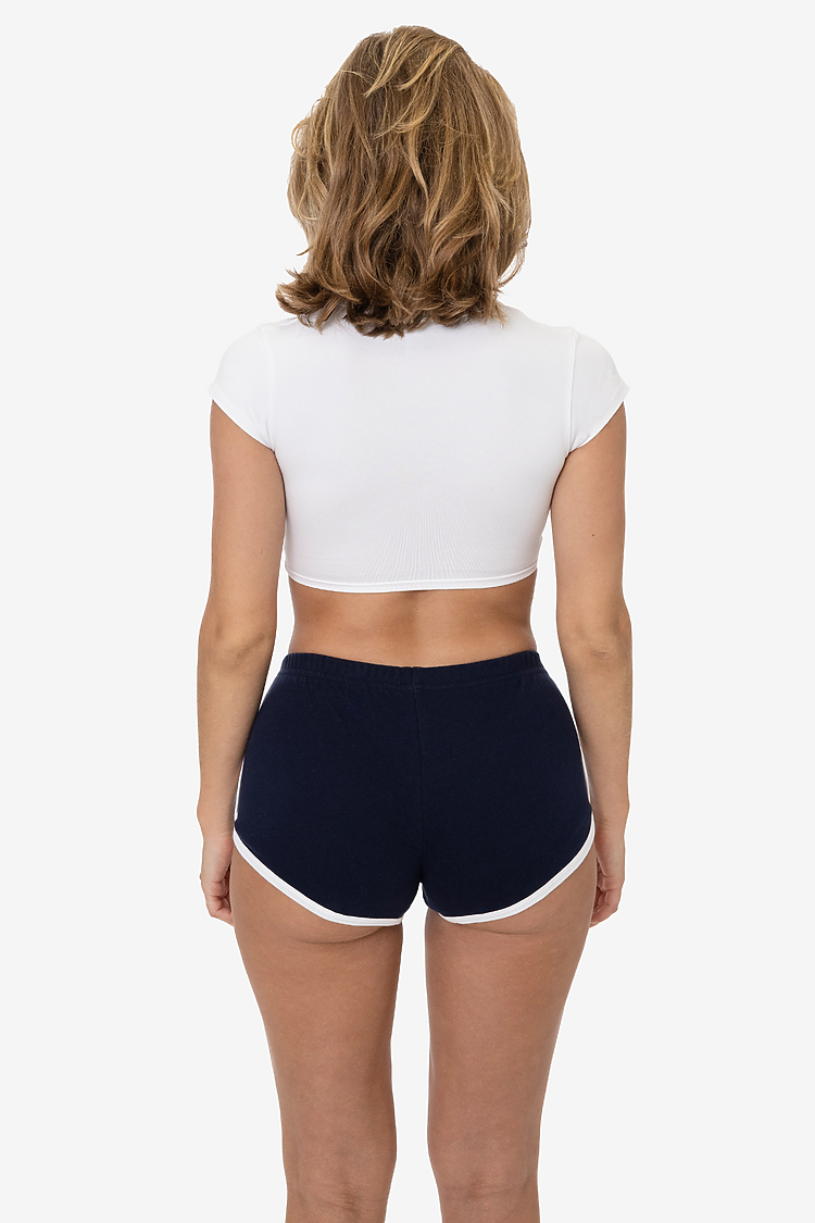 Interlock Running Shorts Navy/White