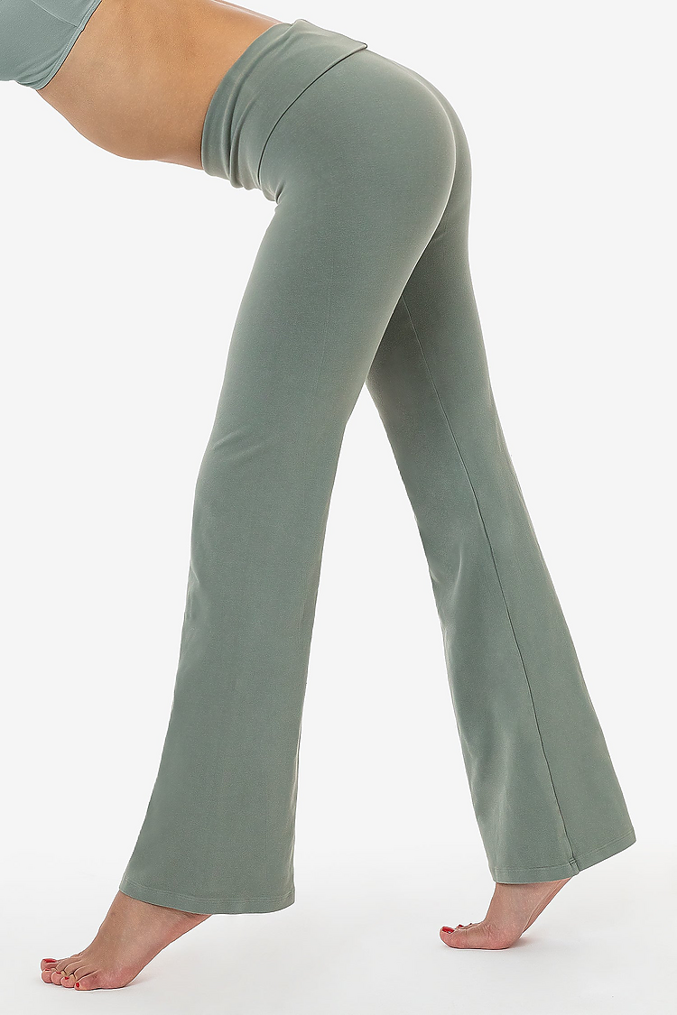 Garment Dye Yoga Pant Eucalyptus