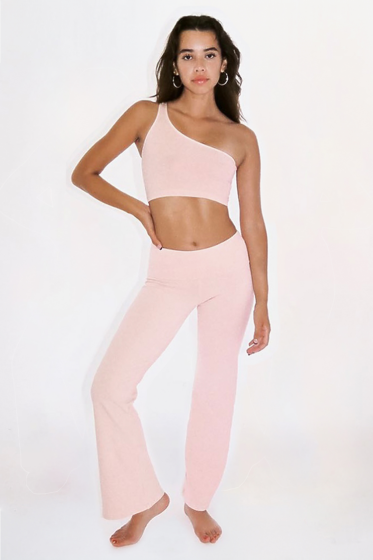 Garment Dye Yoga Pant SEASHELL PINK