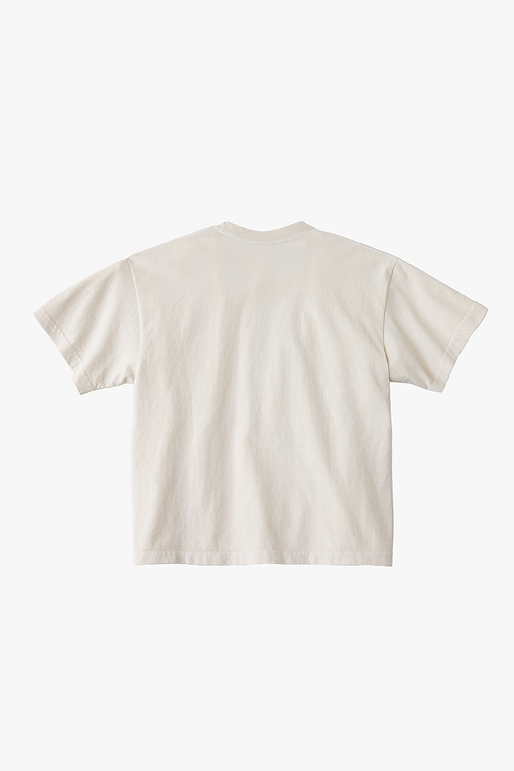 8.5 OZ S/S GARMENT DYE T-SHIRT CREME