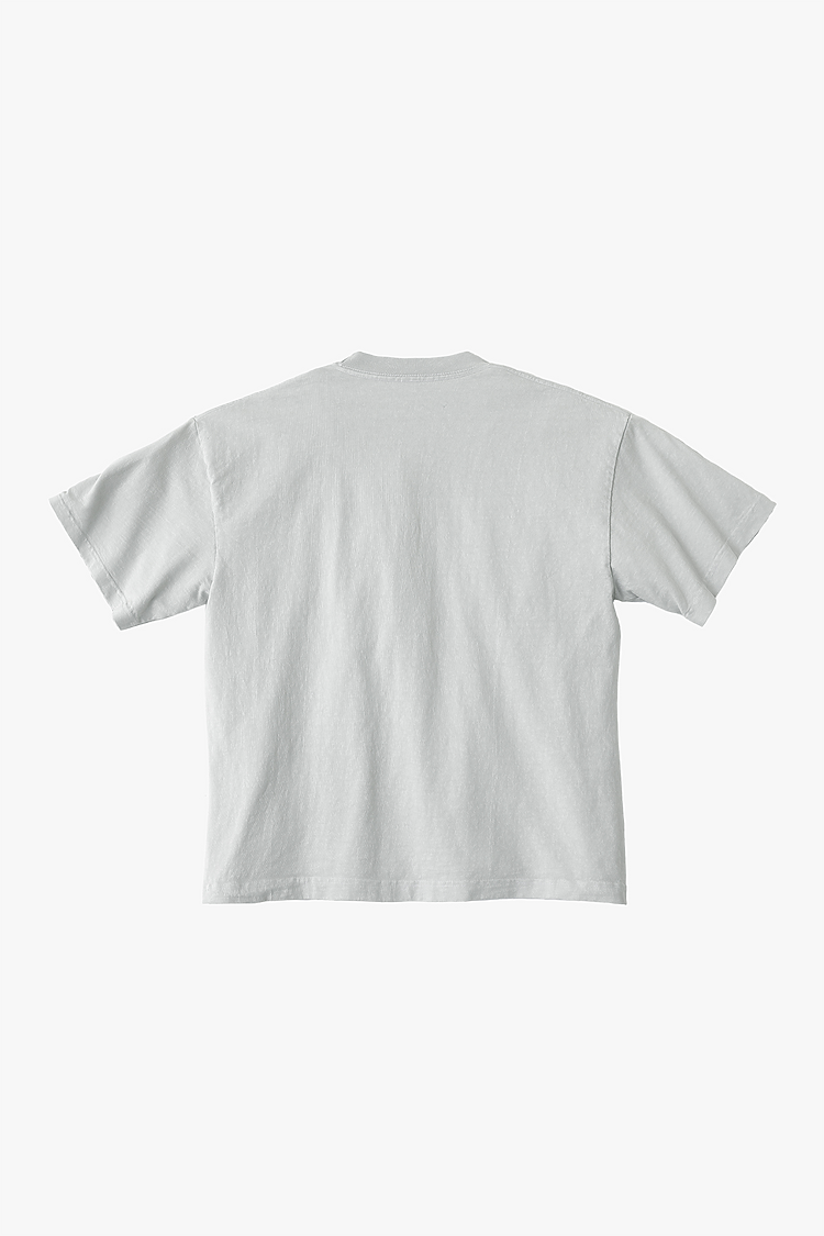 8.5 OZ S/S GARMENT DYE T-SHIRT LIGHT GREY