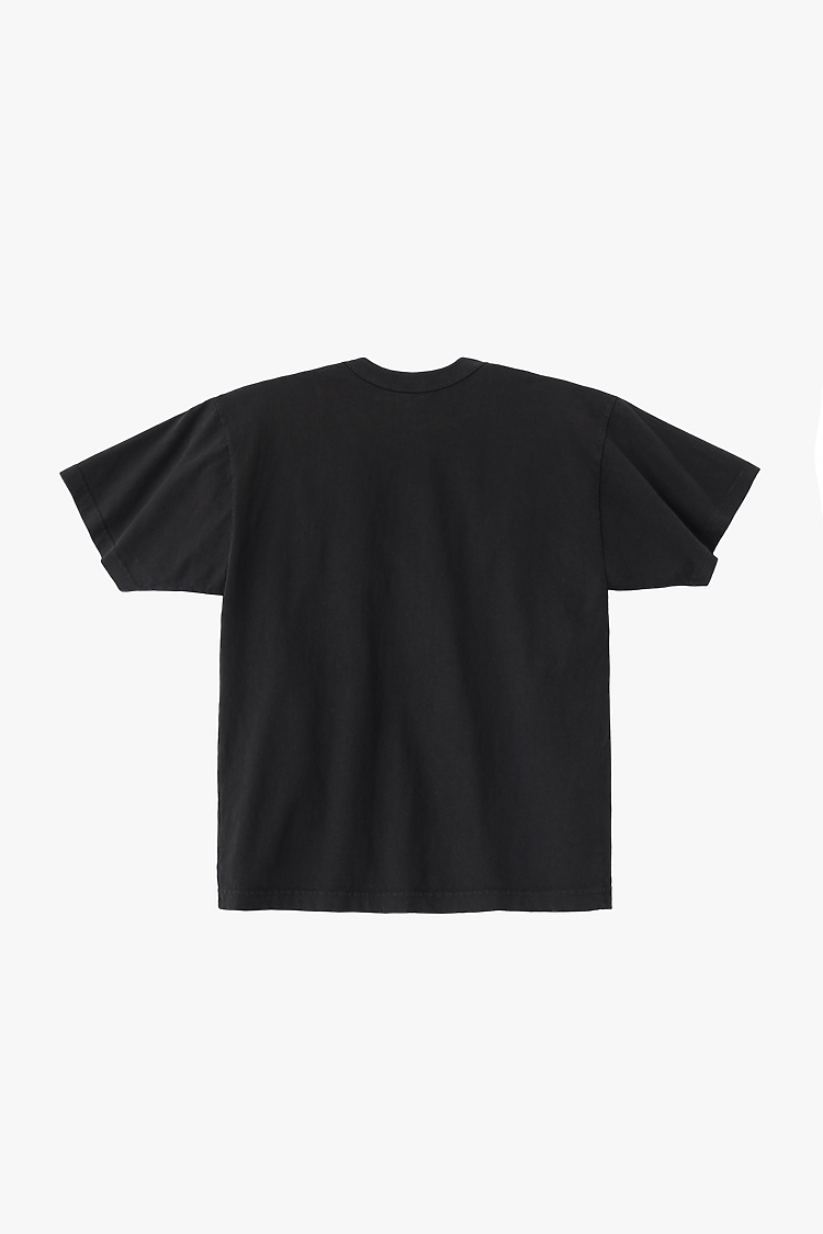 Heavy Jersey Tee w/ Binding Black