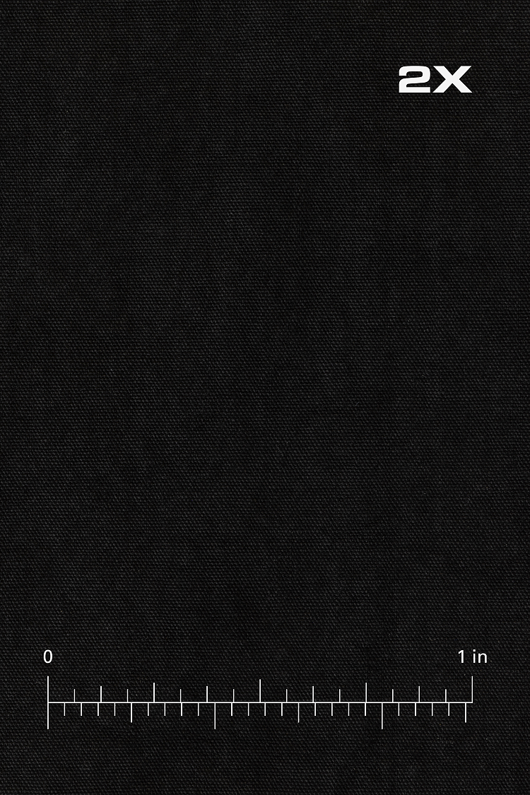 Unisex Cotton Poplin Wide Leg Black