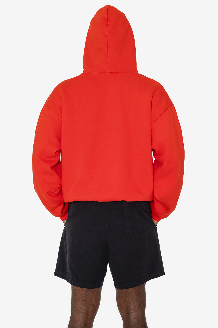 Double Layer Alpine Hoodie Bright Orange