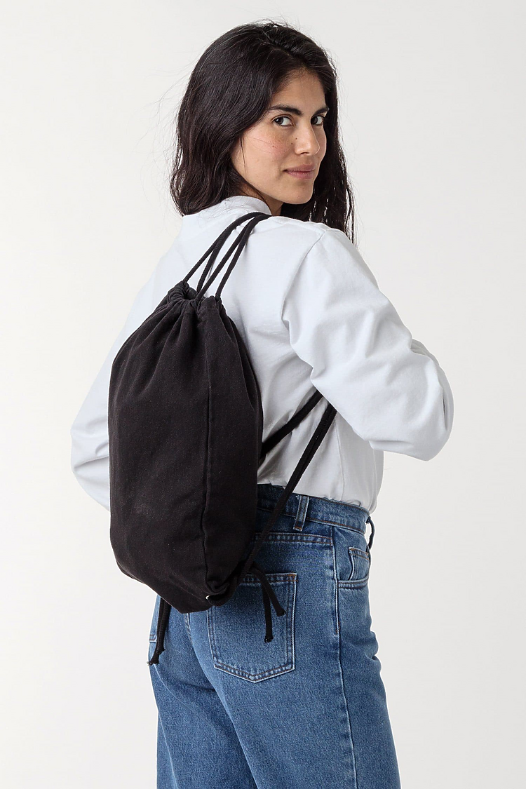 Drawstring Bag Black