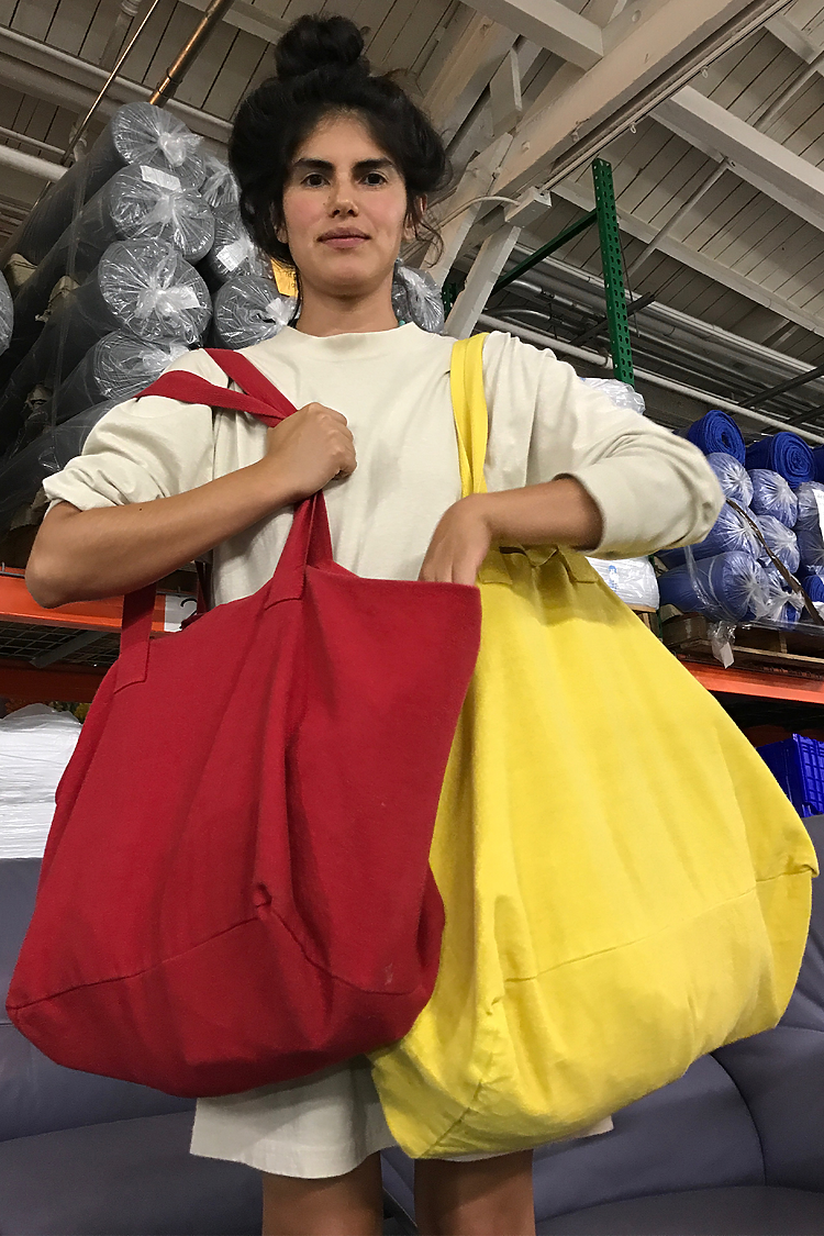 Oversize Bull Denim Bag SPECTRA YELLOW