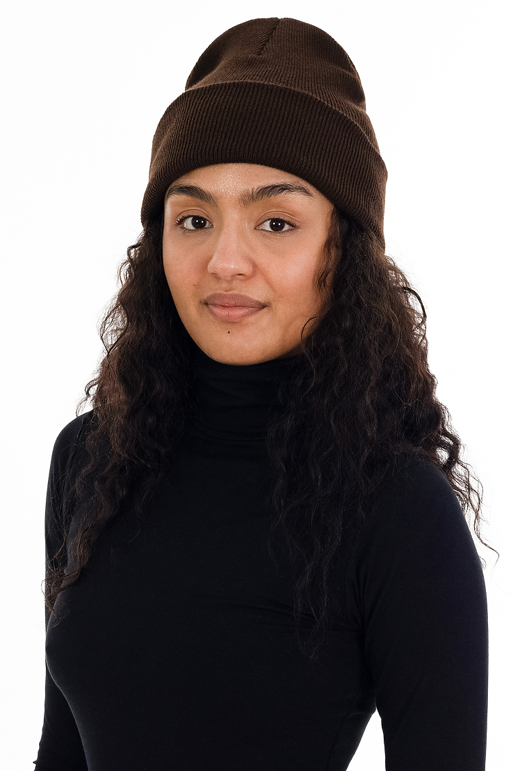 Classic Cuff Beanie BROWN