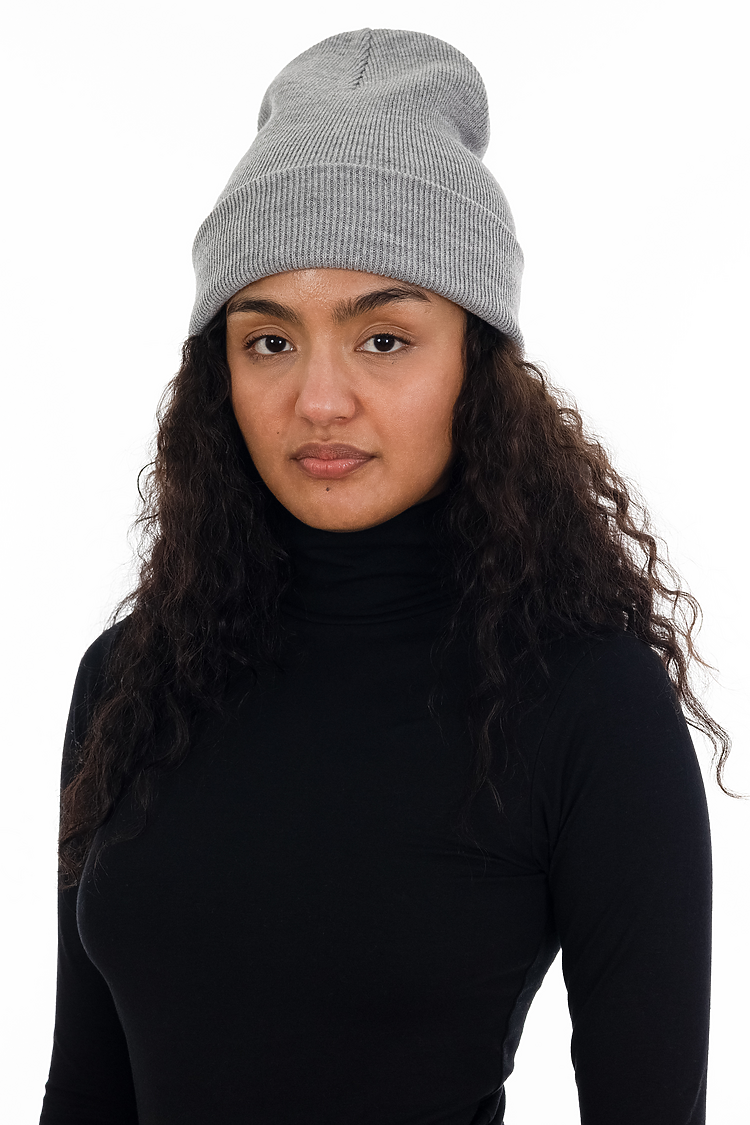 Classic Cuff Beanie Light Grey