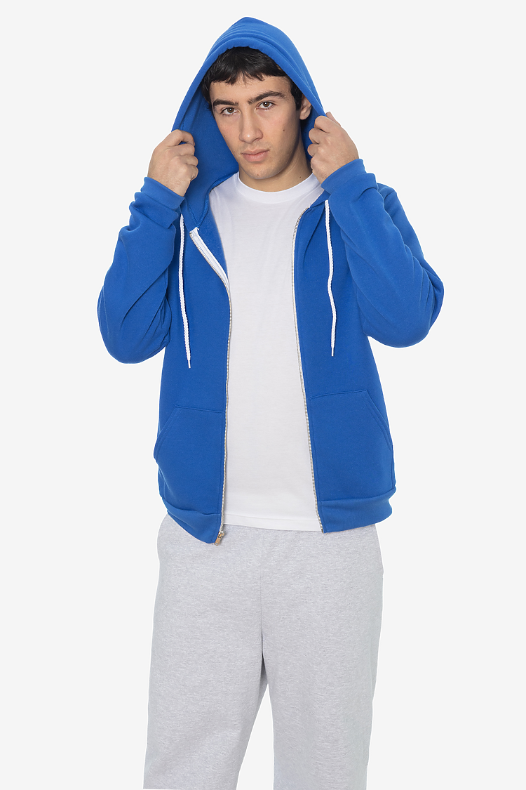 Flex Fleece Zip Up Hoodie Royal Blue