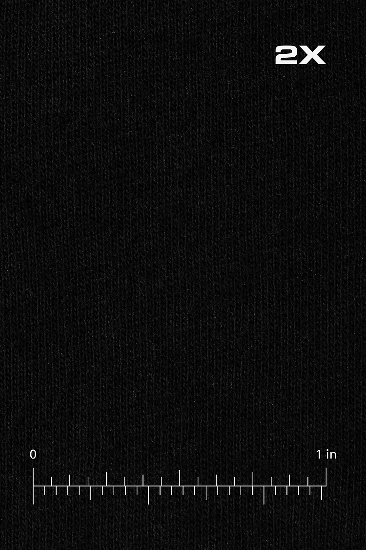 S/S Cotton-Poly Crew 3.8 oz BLACK