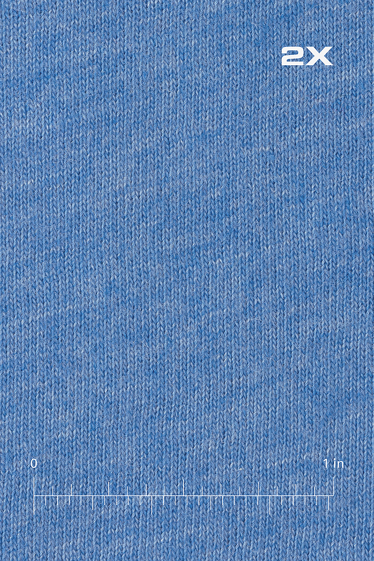 S/S Cotton-Poly Crew 3.8 oz HEATHER LAKE BLUE