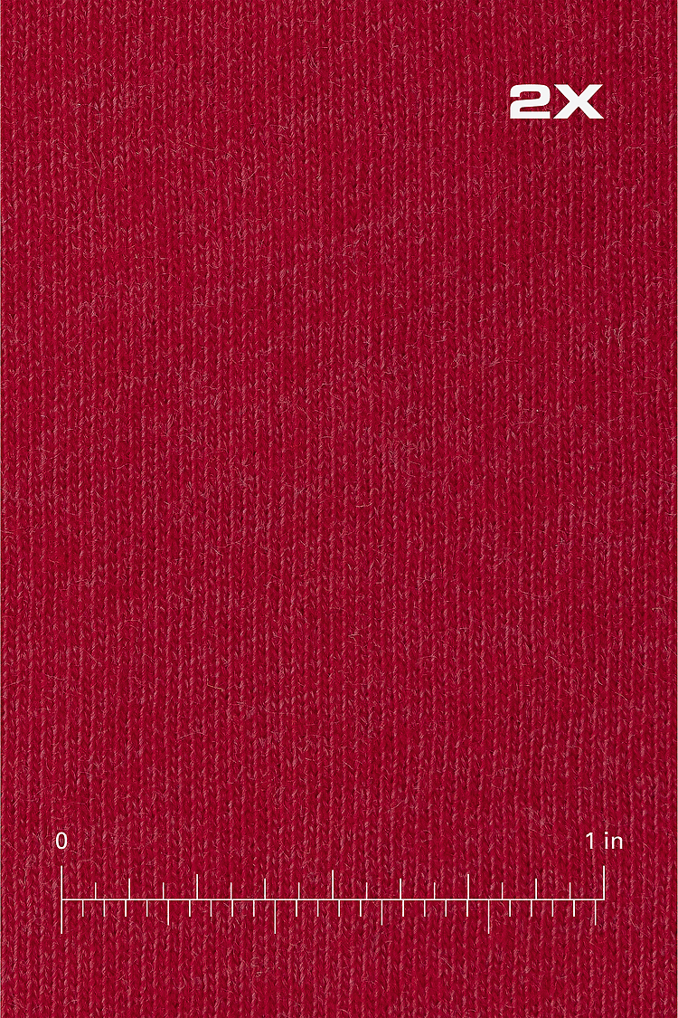 S/S Cotton-Poly Crew 3.8 oz Heather Red