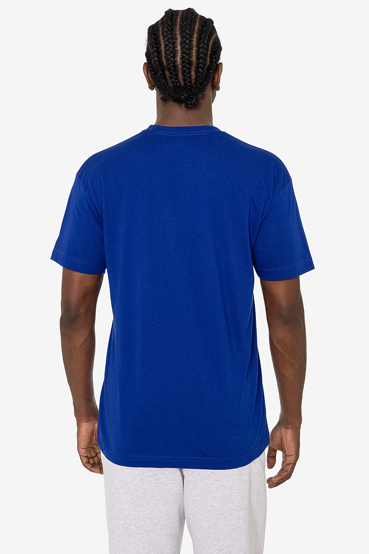 S/S Cotton-Poly Crew 3.8 oz LAPIS BLUE