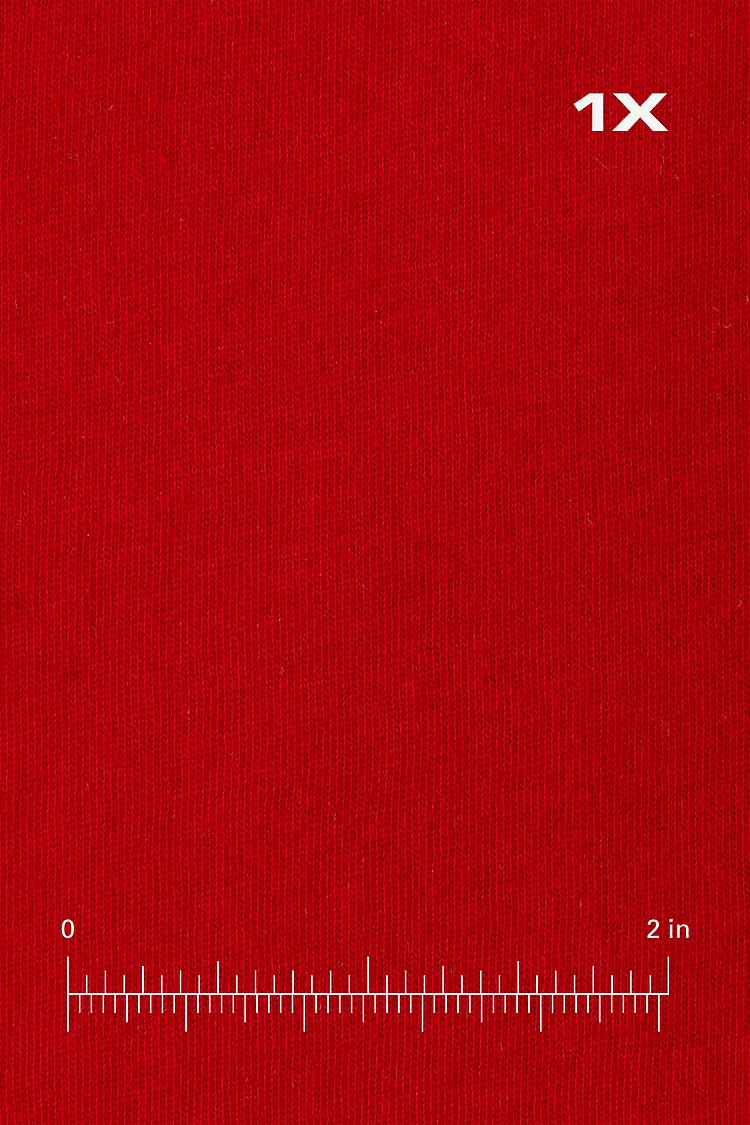 S/S Cotton-Poly Crew 3.8 oz RED