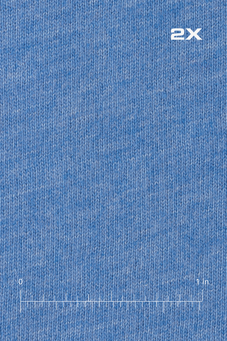 S/S  Cotton-Poly Tee 3.8 oz HEATHER LAKE BLUE