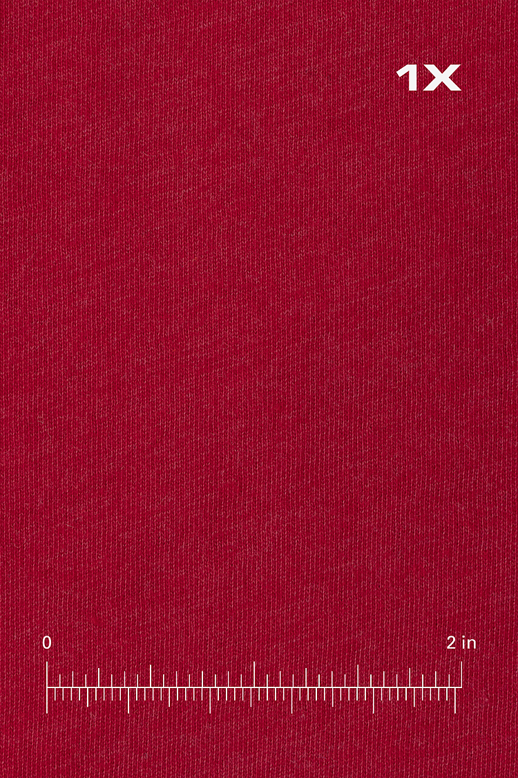 S/S  Cotton-Poly Tee 3.8 oz Heather Red